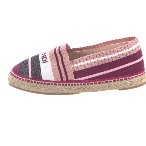 Fendi Pink and Purple Espadrilles- size 7.5 - Picture 8 of 9